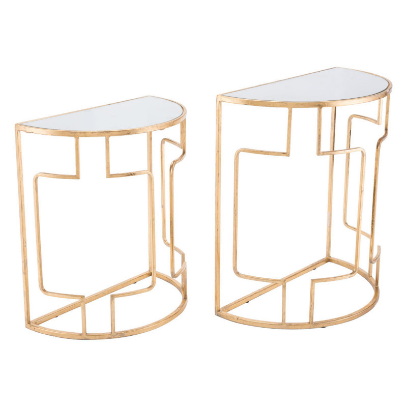 Roma Set Of 2 End Tables Indoor Outdoor Furniture Accessories