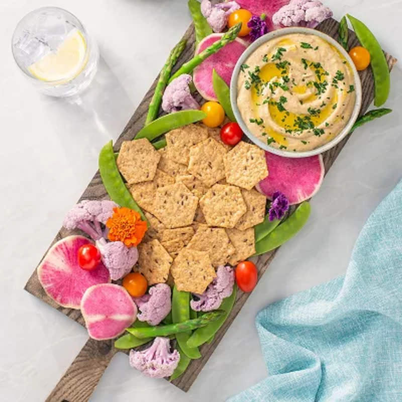 Crunchmaster 5 Seed Multi-Grain Crackers, 10 oz. – 2 Packs, Crispy & Nutritious 