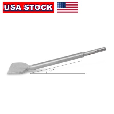 3''/ 75mm X 10'' SDS PLUS Rotary Hammer Drill Bit & Chisel Groove Concrete Tile