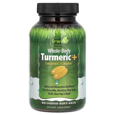 Irwin Naturals Trmc+Curcumin C3 Complex - 60 Sgel