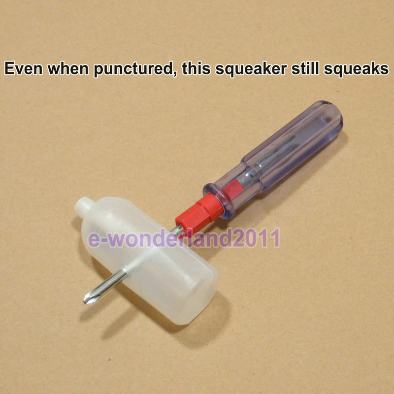 ️ Heavy Duty Squeakers Repair Fix Dog Toys Punctured and Still Squeak