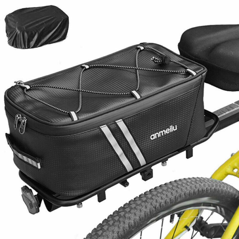 Waterproof Bicycle Rear Rack Seat Bag Bike Cycling Storage Pouch Trunk Pannier