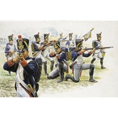 ITALERI IT6002 LES BLEUS FRENCH INFANTRY KIT 1:72 MODELLINO MODEL compatibile co