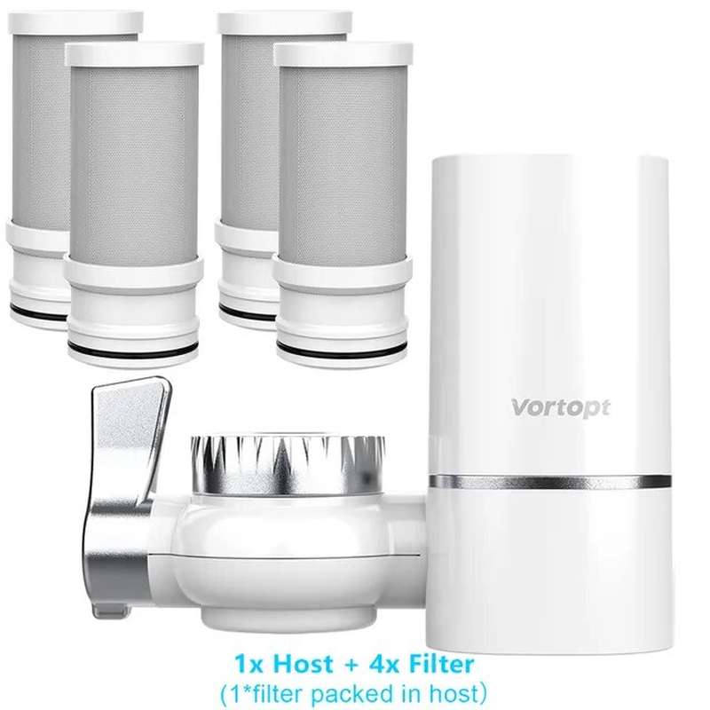 NSF Certified Vortopt Faucet Tap Water Filter Purifier Syst