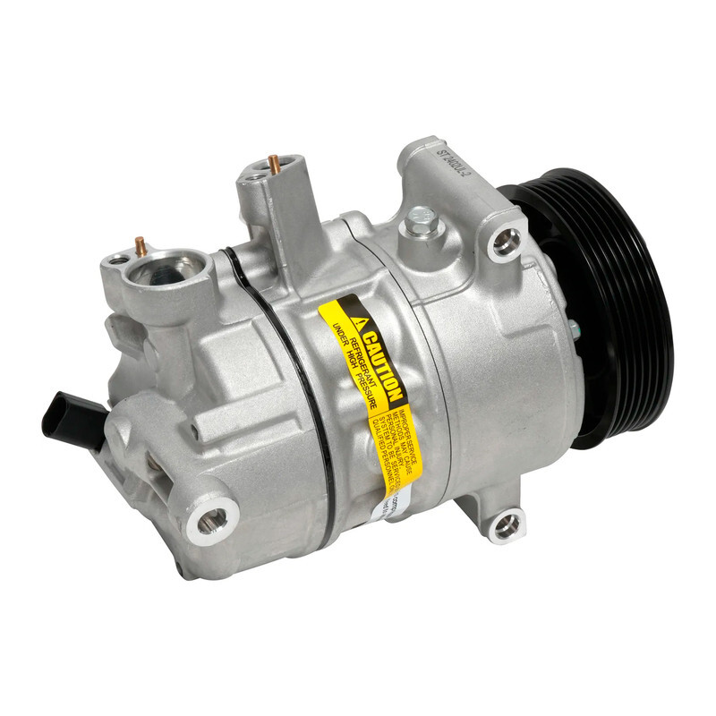 New A/C Compressor Q3 19-21 Golf/GTI/R/SW 12-21 Jetta 19-21 Taos 22 Tiguan 18-24 - Picture 3 of 7
