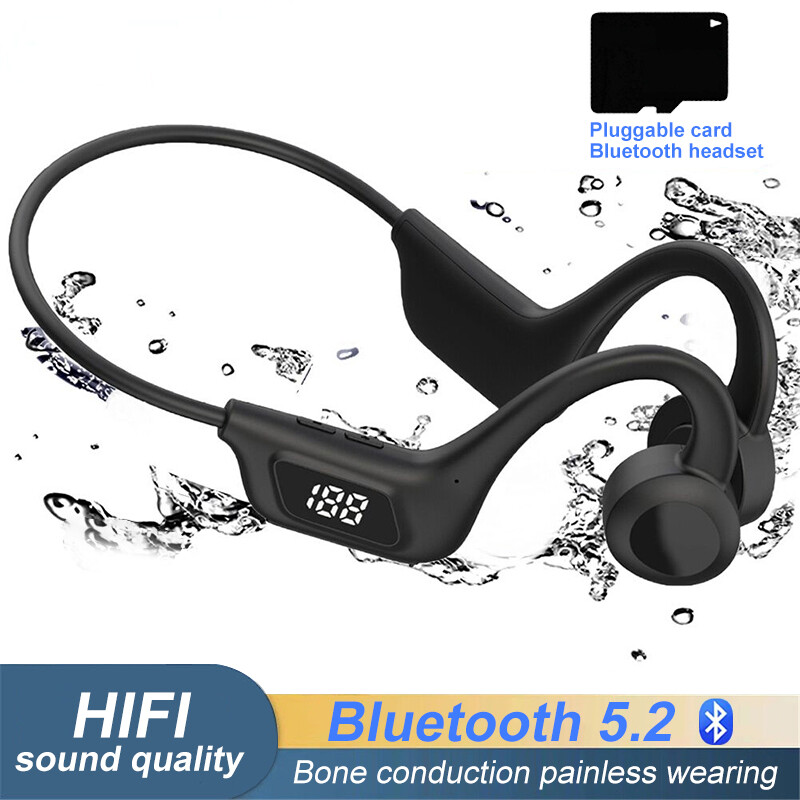 Bluetooth Earphones Bone Conduction Headphones Waterproof He