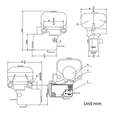 Micro Anti Tilt FD4 Dump Switch Tip Over Switch for Propane  Patio Heater