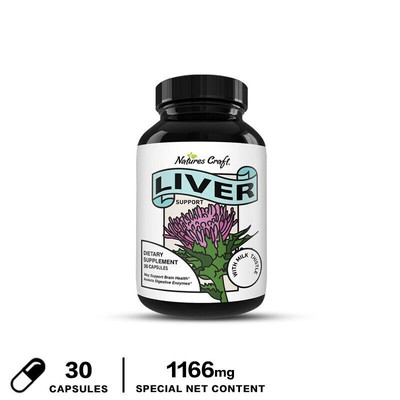   Ultimate Liver Support Milk Thistle & Dandelion Blend - Immune Detox Cleanse