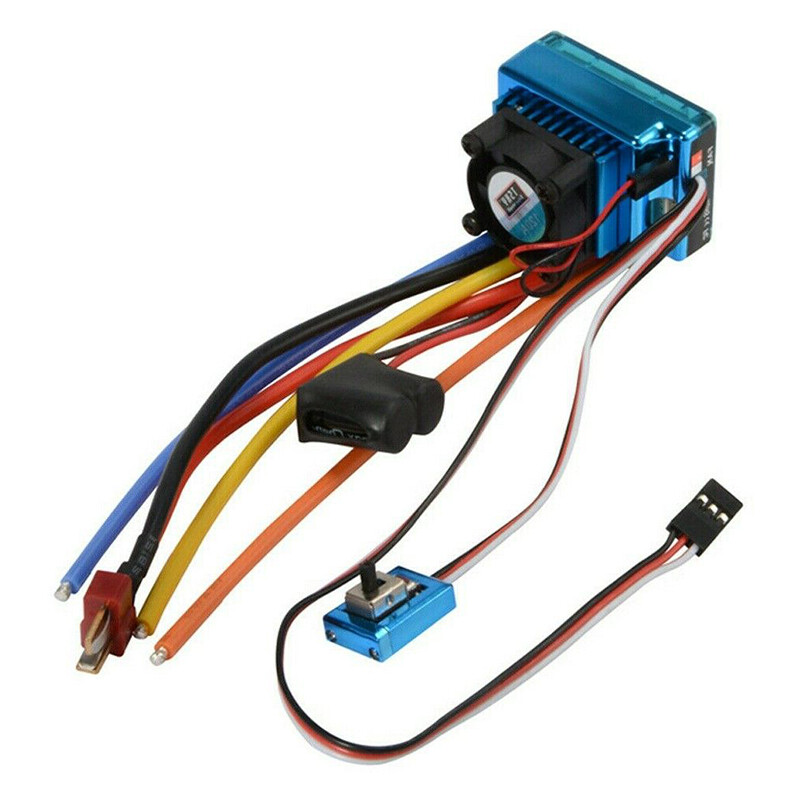 120A ESC Brushless Electric Speed Controller Waterproof for 1/8 1/10 RC Car Boat