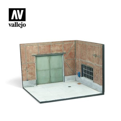 SC113 Vallejo Scenics Factory Gate 1/35 Scale Diorama Terrain & Scenery