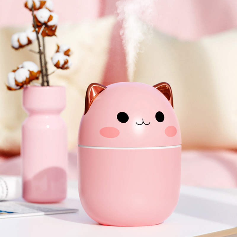 With Ambient Light & Essential Oil