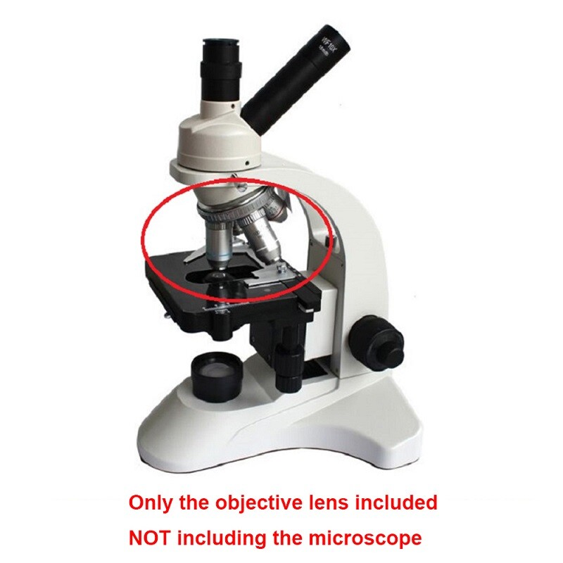 4X 10X 40X 100X Achromatic Objective for Biological Microscope 160/0.17