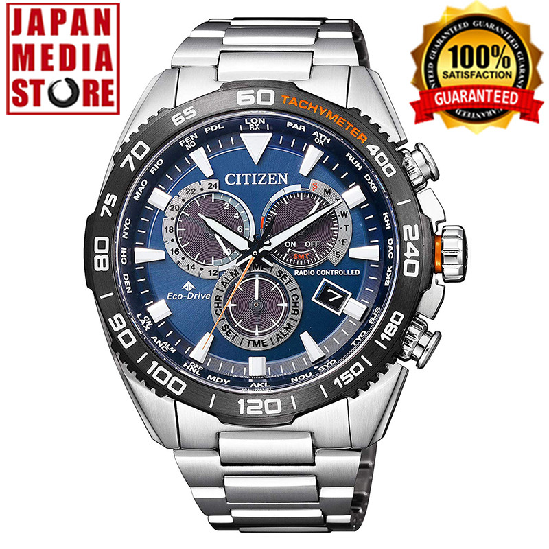 Pre-owned Citizen Promaster Land Cb5034-82l Eco-drive Radio Watch Direct Flight From Japan