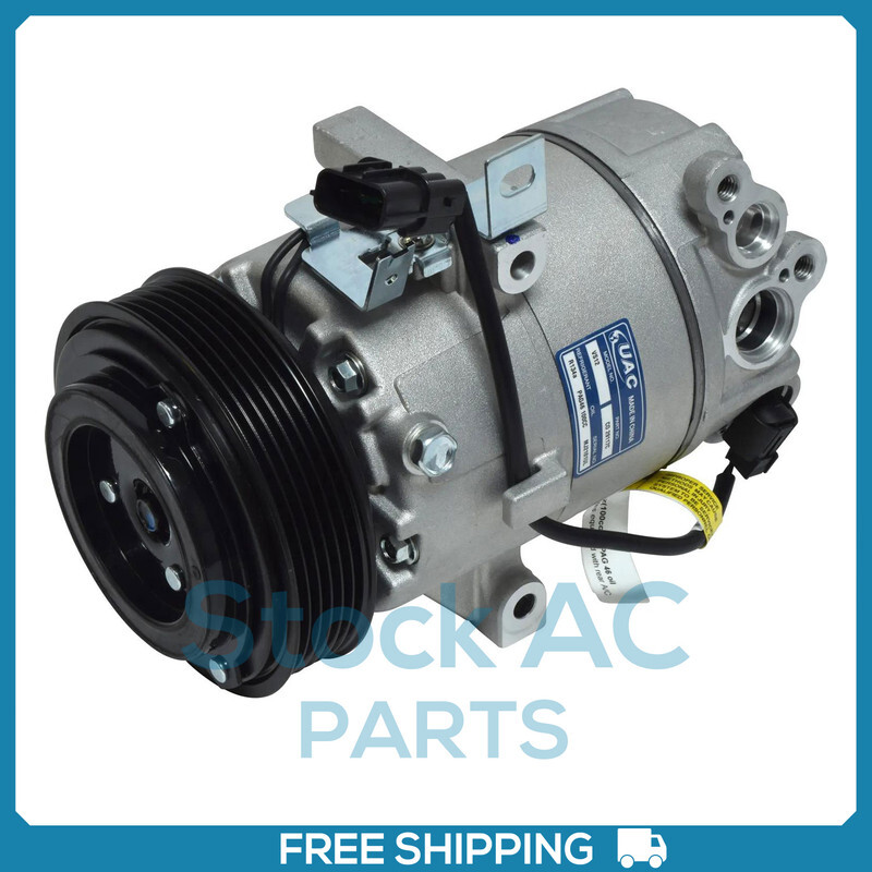 New A/C Compressor for 11 Hyundai Elantra - L4 1.8L - Picture 1 of 7