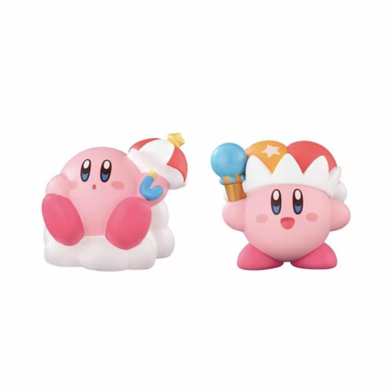 8pcs/Set Anime Kirby 2.6" PVC Action Figure Toys Collection Doll Model Gifts US