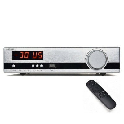Audiophile Power Amplifier 2.1Ch Bluetooth Digital Decoder Player HD Lossless