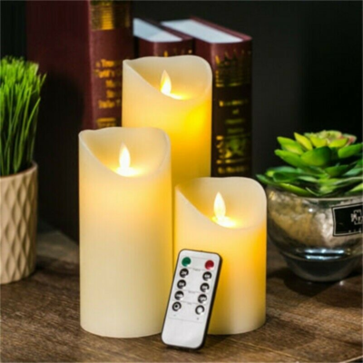 Plastic led candles deals