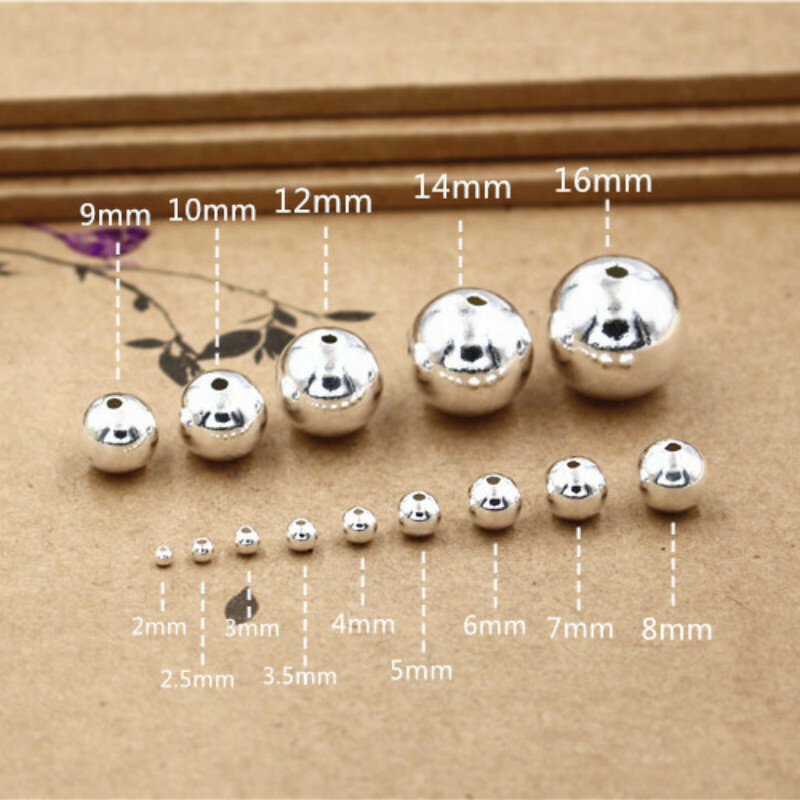 5x-s925-argent-sterling-bracelets-perles-rondes-avec-trous-bijoux-accessoires