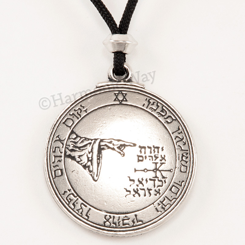 MOON Talisman Seal of Solomon Amulet Magic Pentacle Protection Pendant Necklace