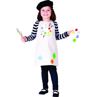 Child Little Talented Artist Professional Clothing Painter Halloween Cosplay Set