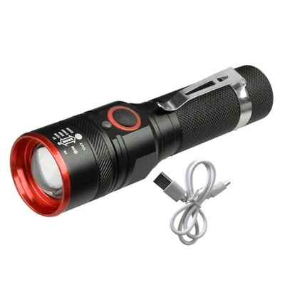 8000 Lumen T6 LED Taschenlampe Außen Multifunktions Licht Mit USB Kabel