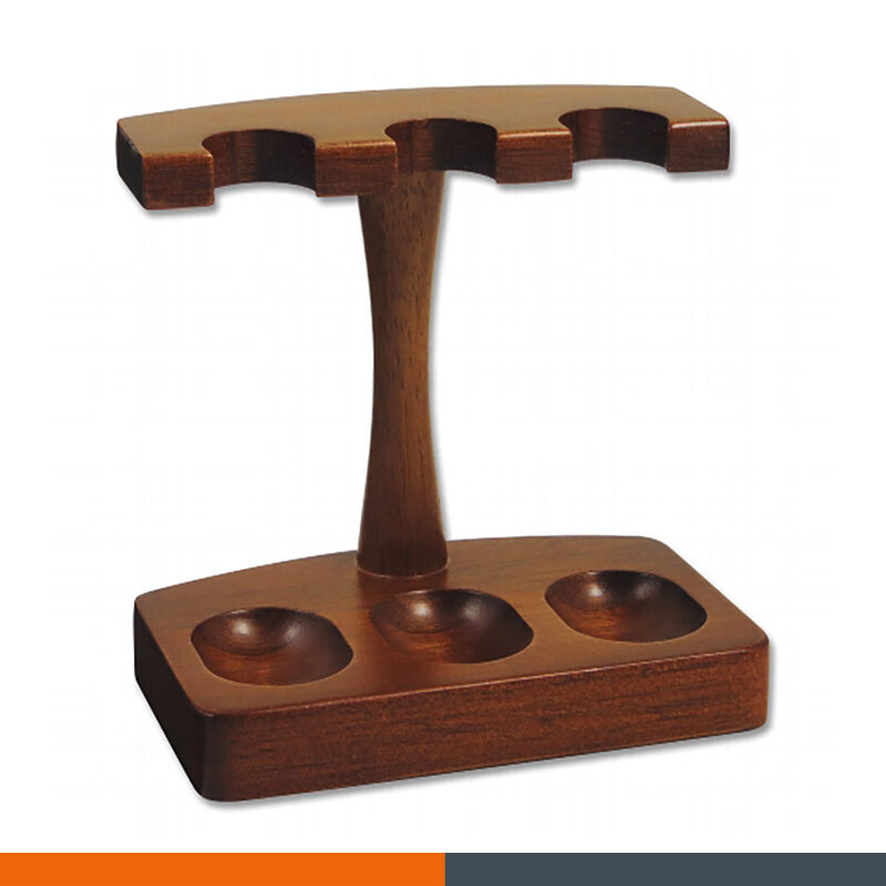 Pfeifenständer 3er Teak