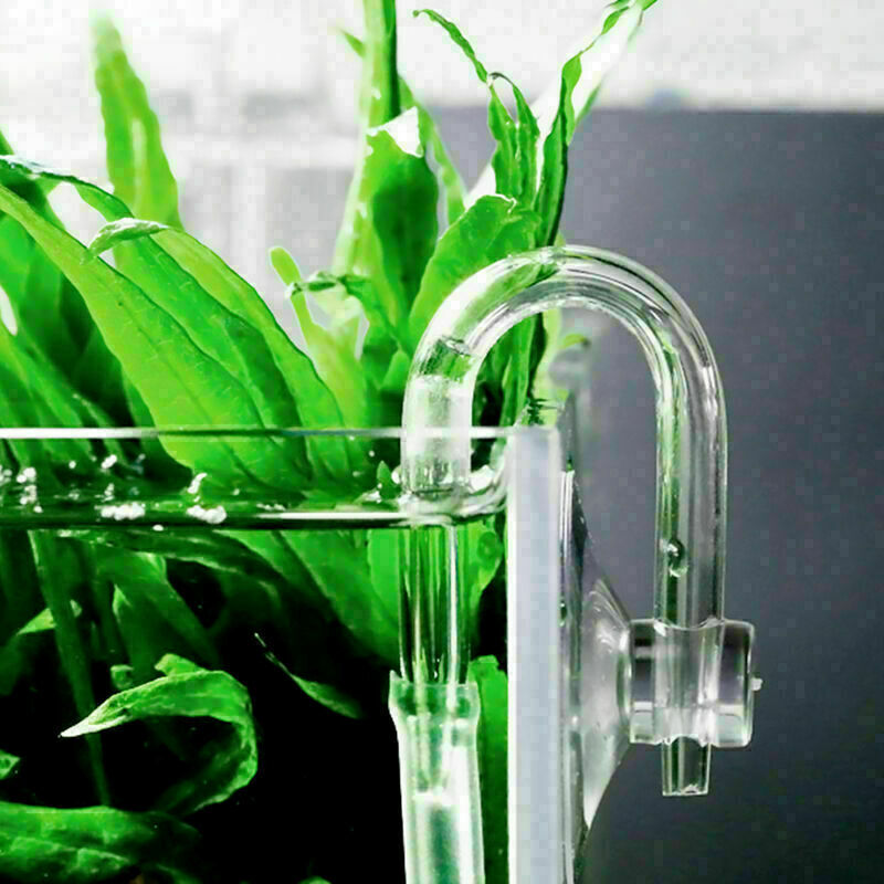 U Shaped Glass Tube Bend Acrylic Tubing For Aquarium Co2