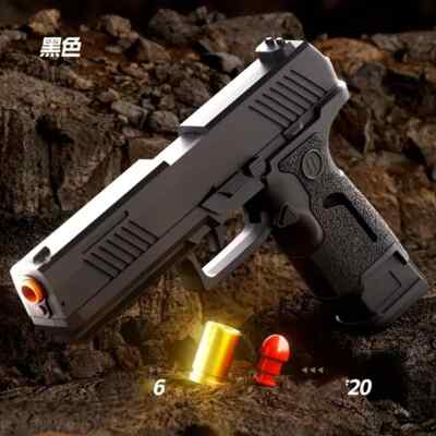 soft bullet toy 1911 9mm guns semi auto ejecting realistic best gifts birthday