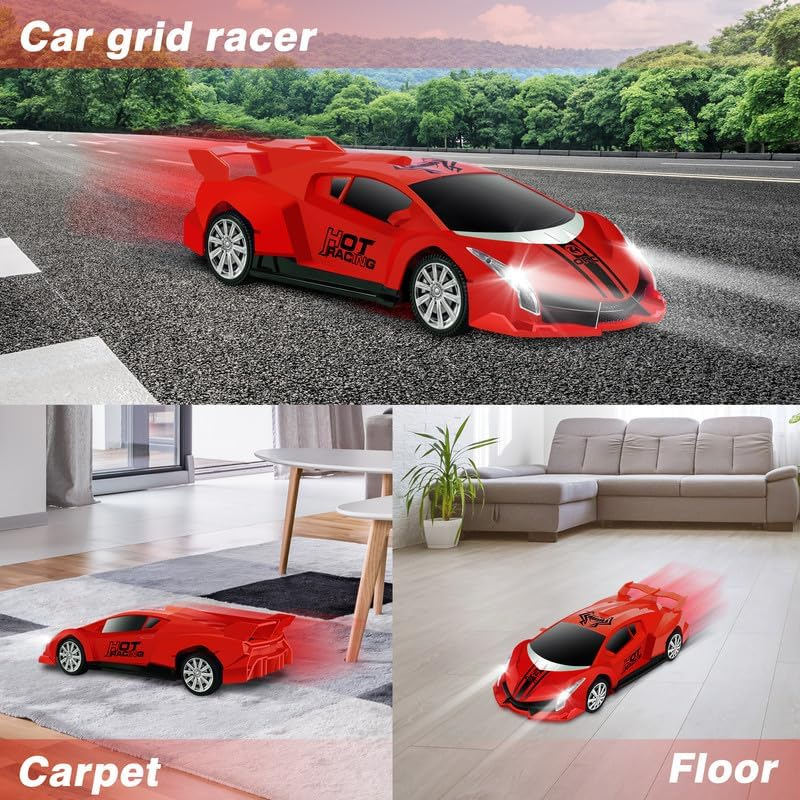 Remote Control Car, 2.4Ghz 1/18 Scale Model Racing Car Toys, RC Car for Kids and