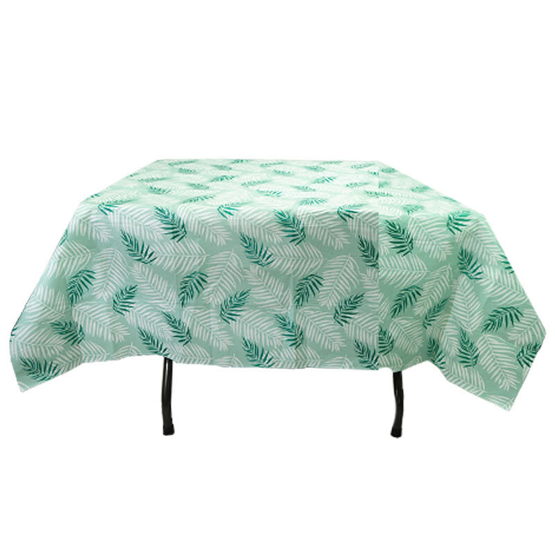 52"x52" Flannel Backed Tablecloth Heavy Duty Waterproof Table Cover Wipe Clean