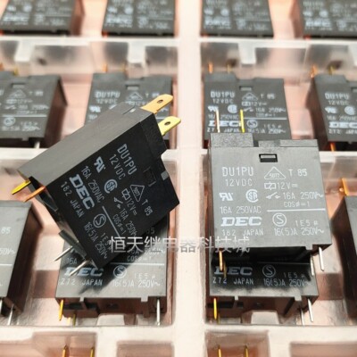 1pcs New DU1PU DEC relay 12V 16A 4-pin 12VDC