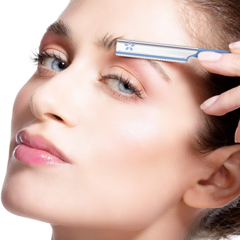 Women's Facial Razor Eyebrow Shaver Razor Brow Shaper Eyebrow Trimmer Dermaplane