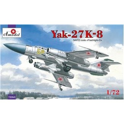 Amodel 72263 1:72 Yakovlev YAK-27K-8 Plastic model kit
