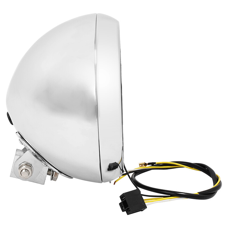 7" Headlight Housing Light Bulb Bucket Fit For Harley Softail Fat Boy 1986-2011