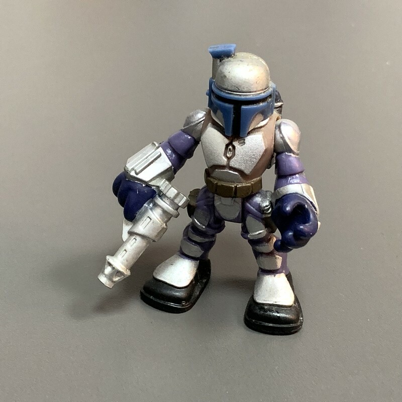 Playskool Star Wars Galactic Heroes Jedi Force JANGO FETT Ac