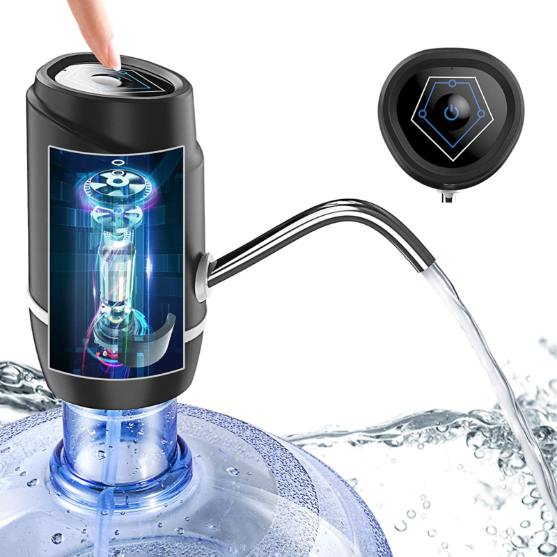 Dispensador De Agua Potable Para 5 Galones Garrafon Bomba Prensa El&eacute;ctrica