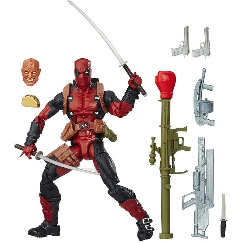 Marvel Legends Anime Xmen Deadpool 6.3" Action Figure - PVC Model Toy With Box