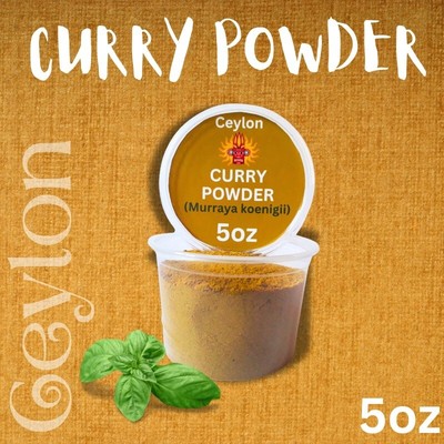 Curry Powder Spices Sri Organic Natural Ceylon Lankan 100% And Spice Season 5Oz
