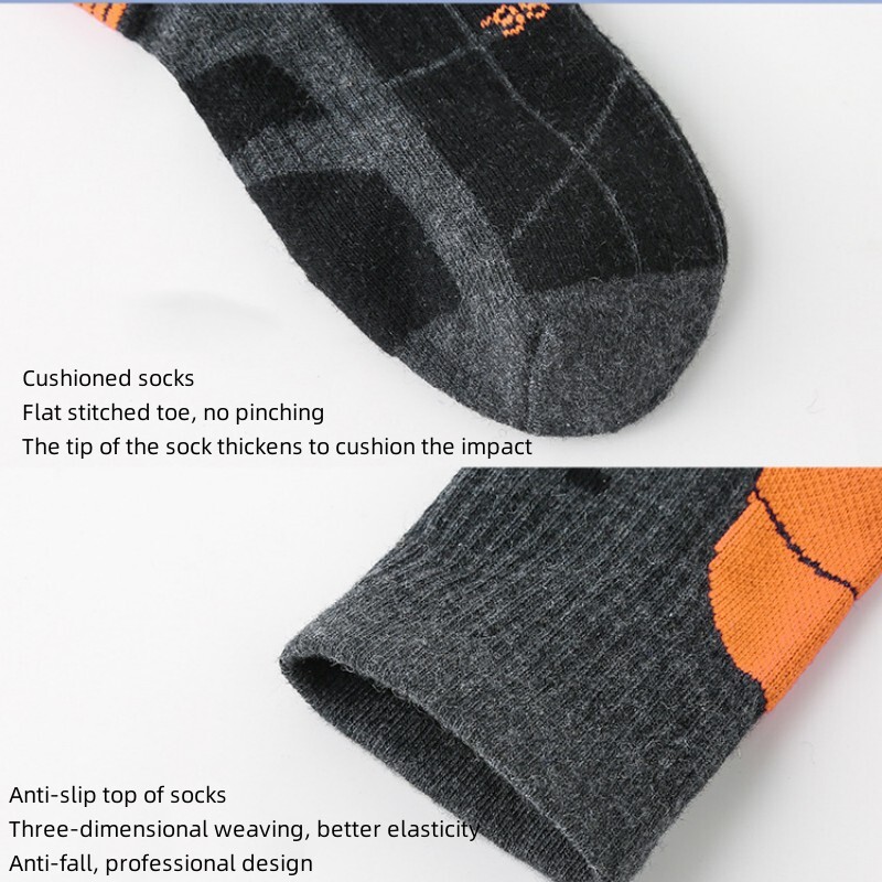 Merino Wool Thermal Ski Warm Thick Knee High Men Heavy Duty Boots Winter Socks