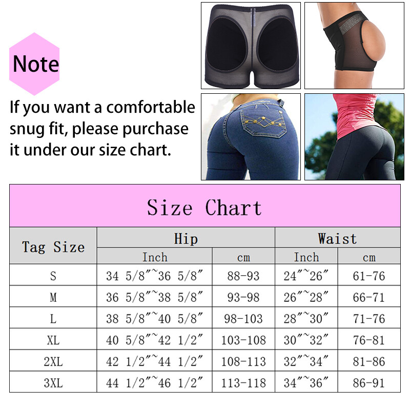 Imbottitura Per Fianchi E Glutei In Silicone – Solleva E Modella Il Sedere – Taglia M Unisex