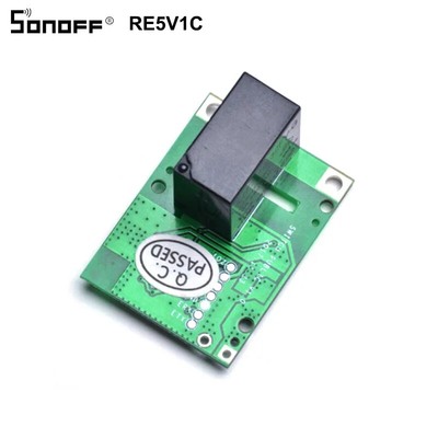 SONOFF RE5V1C Wifi DIY Switch 5V DC Relay Module Smart Wireless Switches Inching
