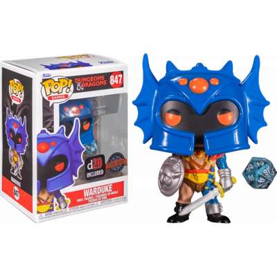 Dungeons & Dragons: Warduke w/ Dice Funko Pop! Vinyl