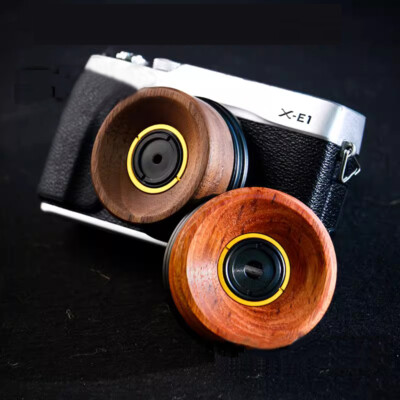 Fixed Focus Free Lens 30mm F8 Biscuit Wooden Full Frame For Sony E Fuji FX Mount