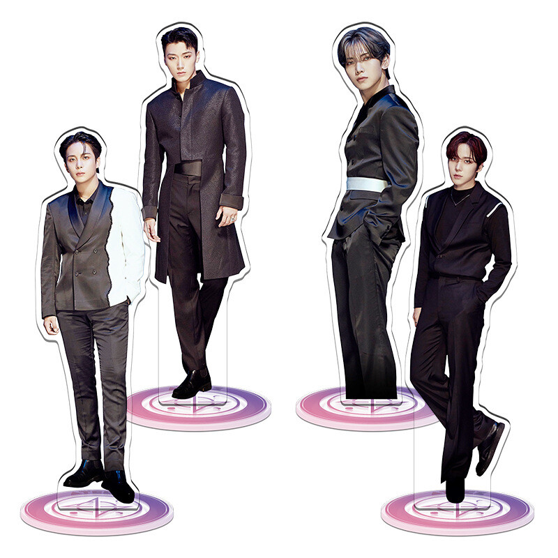 Kpop Ateez Acrylic Figure Doll Desktop Standing Action Yeosang San