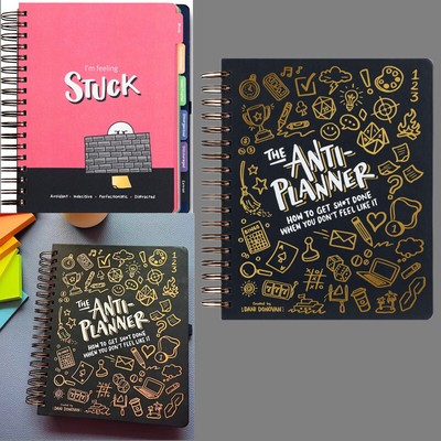 Book The Anti-Planner Notebook How to get shot down when you don't feel like it