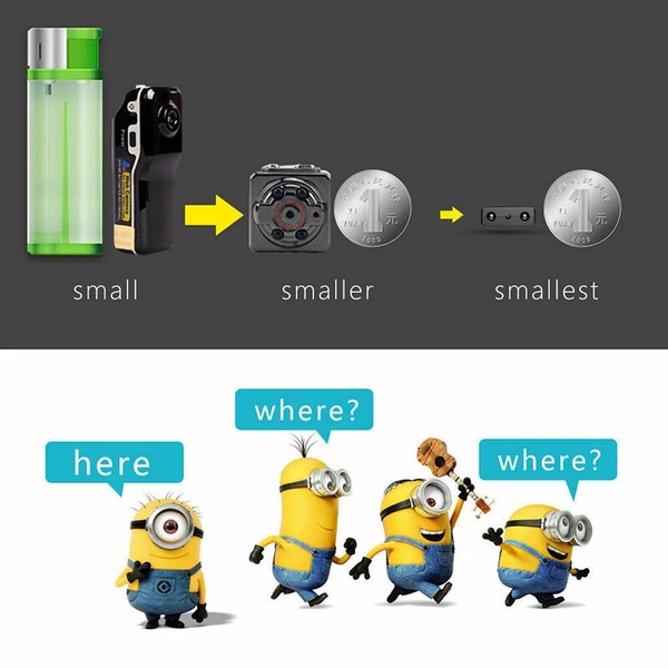 1080P Mini Spy Camera WiFi HD Hidden IP Night Vision Camcorder Home Security Cam - Image 63