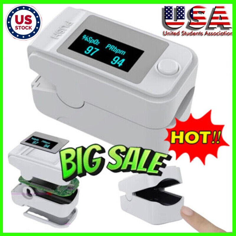 LED High-Precision Non-invasive Blood Glucose Meter Measure Pulse Rate Device🔥