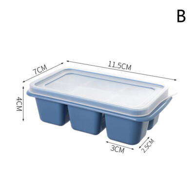 ice-making mold household silicone ice tray with lid ice-making box ice mold' Sn