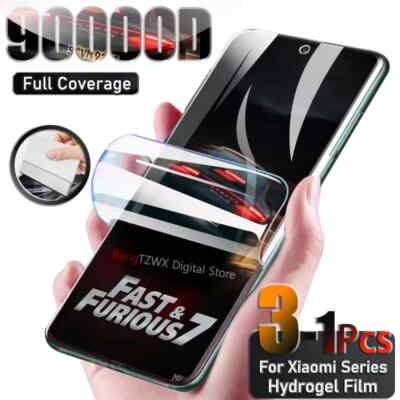 Hydrogel Film For Xiaomi Mi 12 Pro 12X Screen Protector 11 Lite Ultra 10 9 9T 8