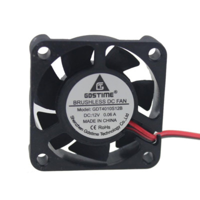 12V 40mm 4010S DC Brushless 2-pin 40x40x10mm CPU / Laser / Printer Cooling Fan